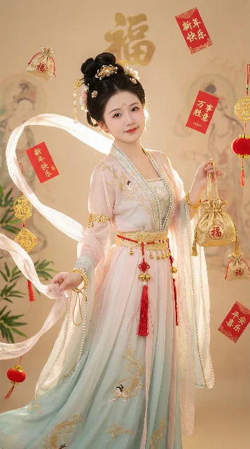 [Veo视频] 案例160：古装拜年
